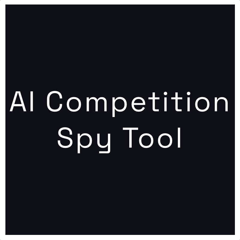 AI Competition Spy Tool