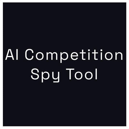 AI Competition Spy Tool