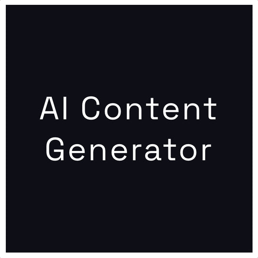 AI Content Generator